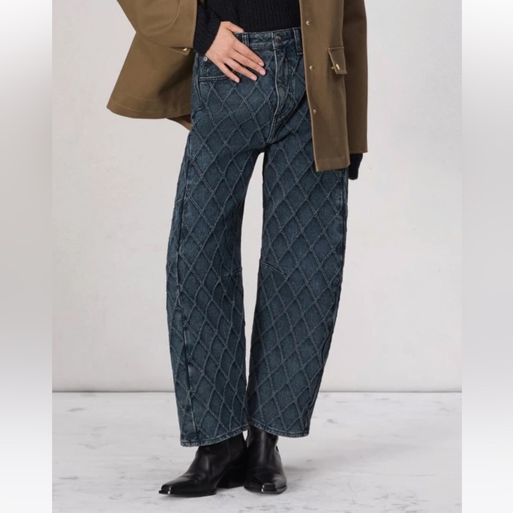 NWT Rag and bone Charlie Barrel Jeans